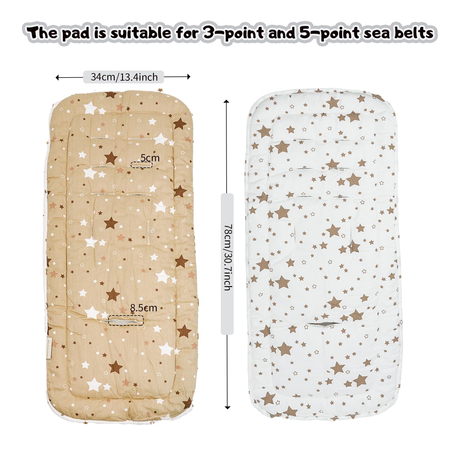 Miracle Baby easy-install seat liner secures in minutes without tools.
