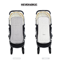 Miracle Baby universal-fit liner fits 3- and 5-point harness strollers.
