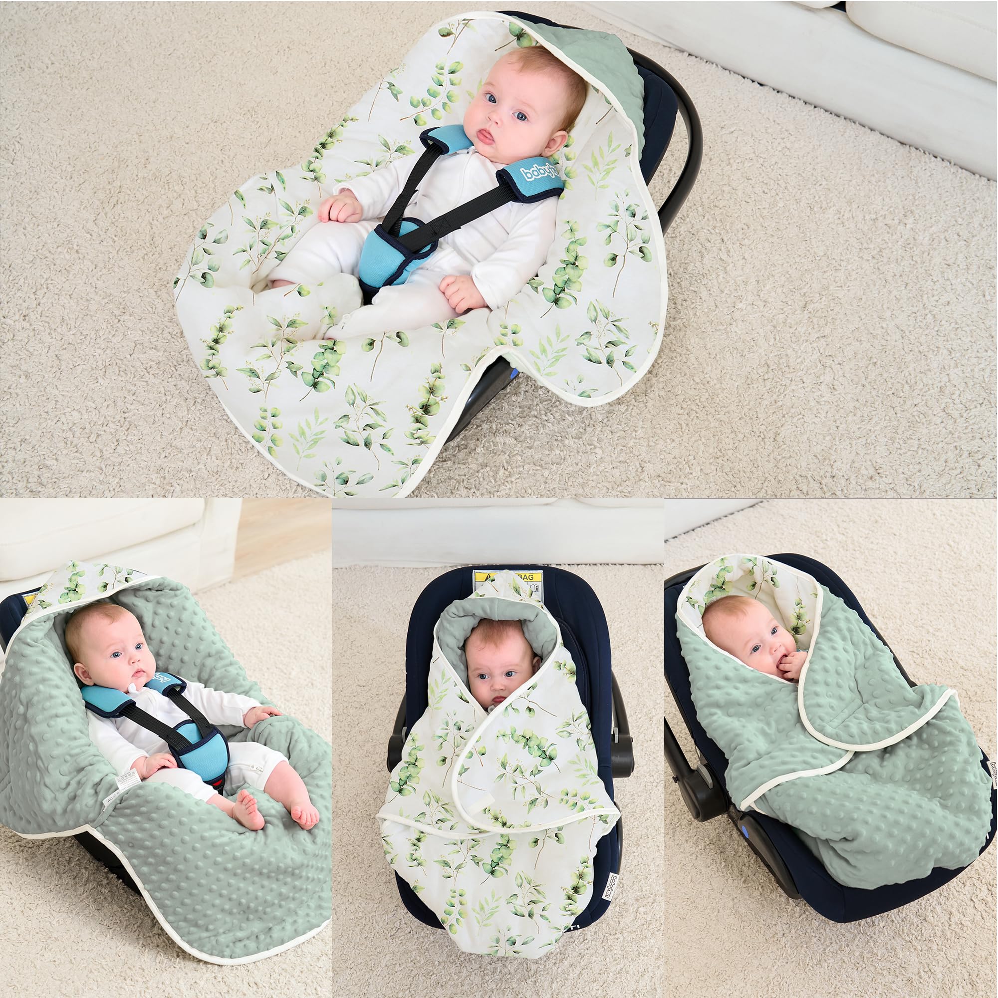 Miracle Baby Swaddle is machine washable for effortless care.