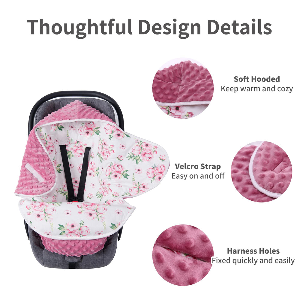 Miracle Baby swaddle Velcro closure enables quick, secure changes.