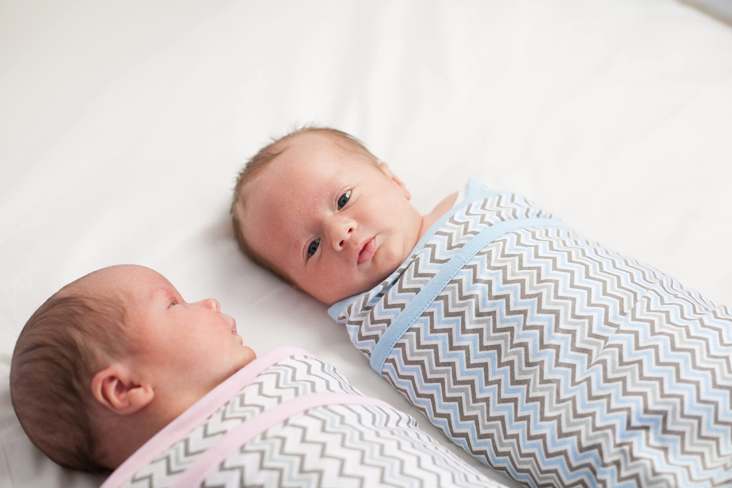 Miracle Blanket soft cotton fabric keeps baby cozy without overheating.