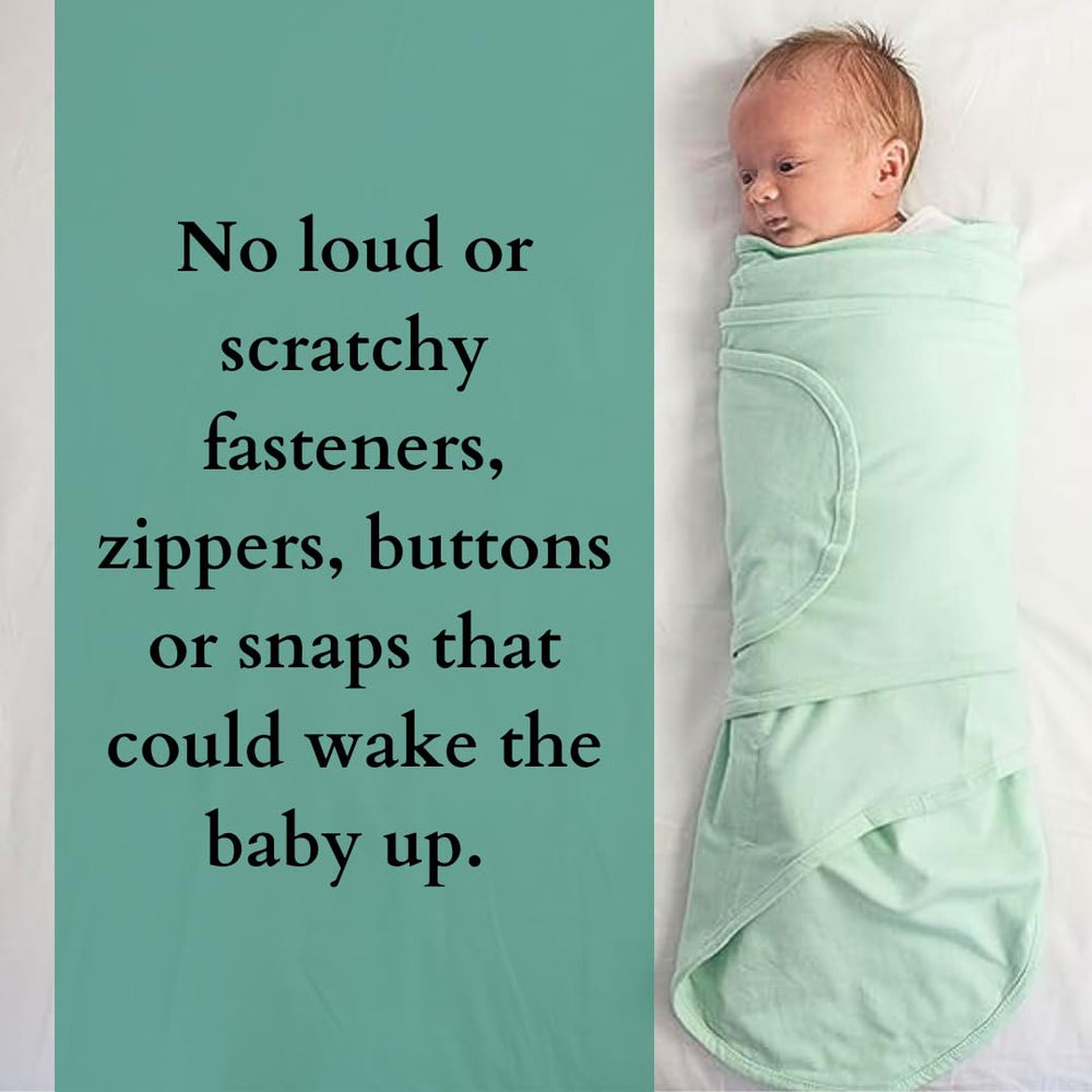 Miracle Blanket swaddle wrap safe wrap pink conveys gentle snug confinement for night routine.