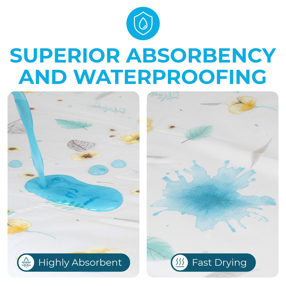 Miracle Dual Sheets washable reusable option reduces disposable pad waste and saves money.
