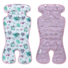 Miracle Baby gel pad top view with dual-sided cooling for car seat use