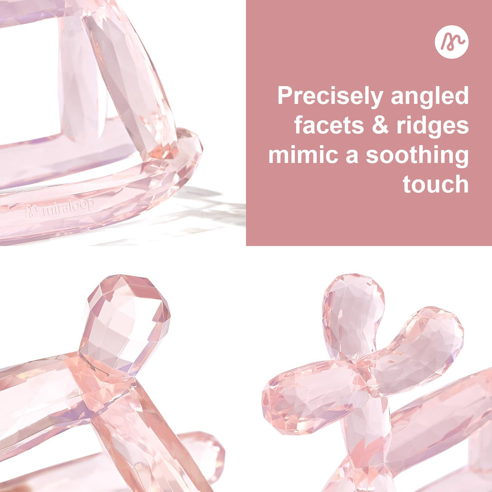 Miraloop food-grade silicone teether suitable for soothing gums