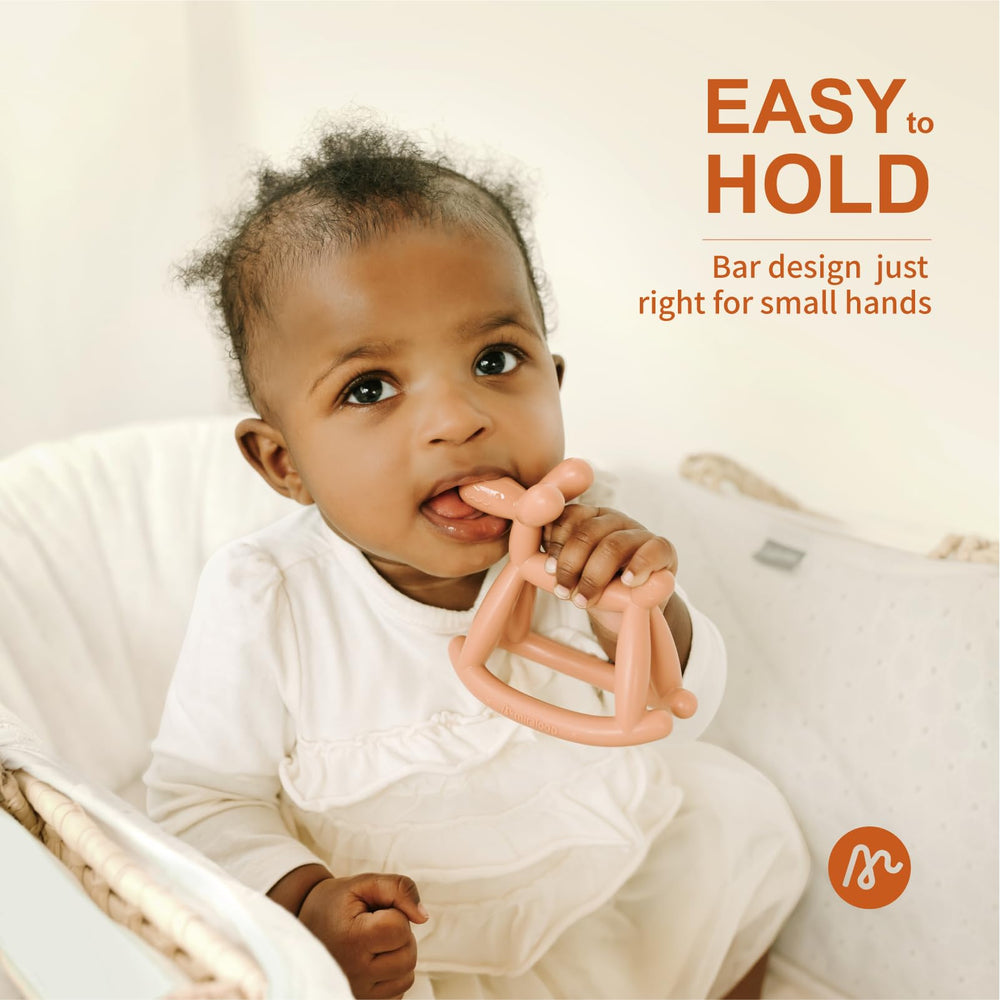 MIRALOOP pacifier-grade silicone ensures safe chewing with clean residue-free use.