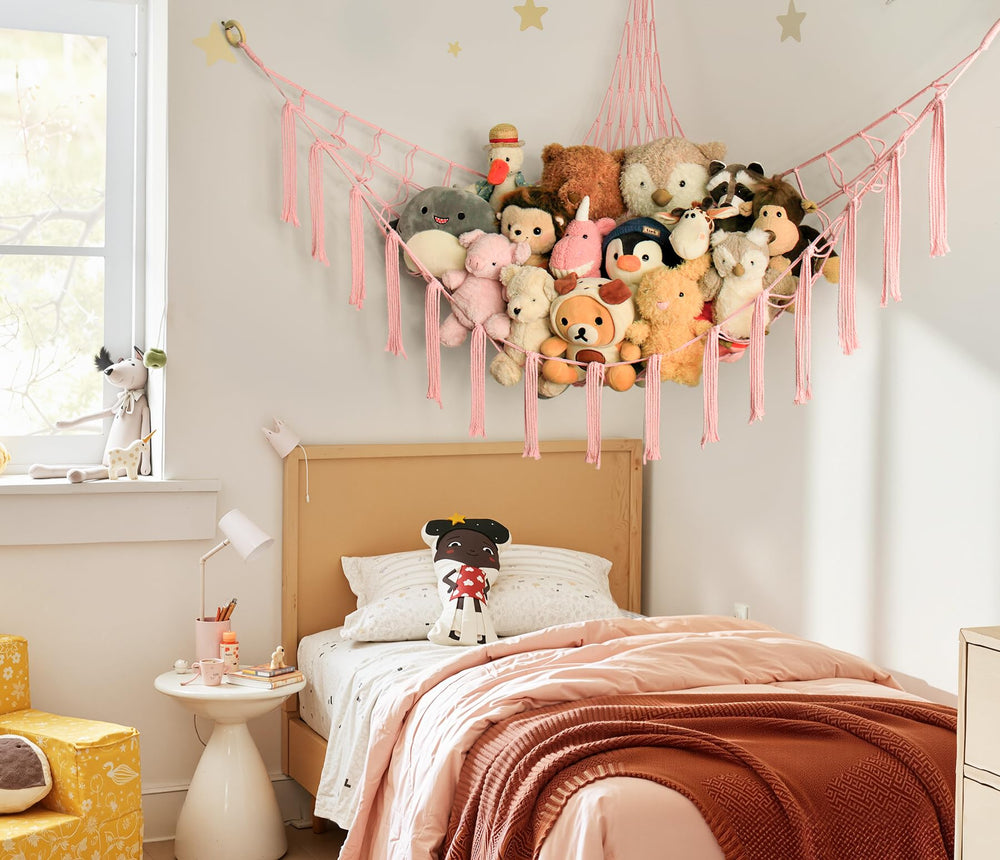 Mirolam space-saving design frees floor space in kids' rooms.