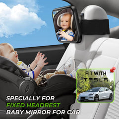 Mirrorsafe 360° rotation with ball joint enables easy angle adjustment.