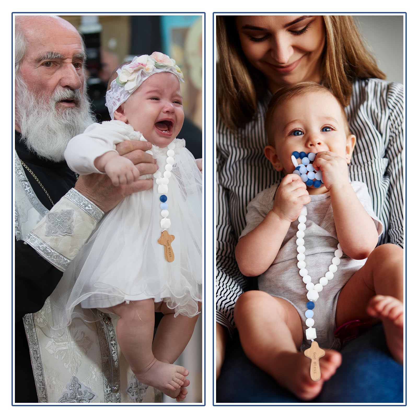 Misdary baby-rosary safety-soft-silicone for gentle handling