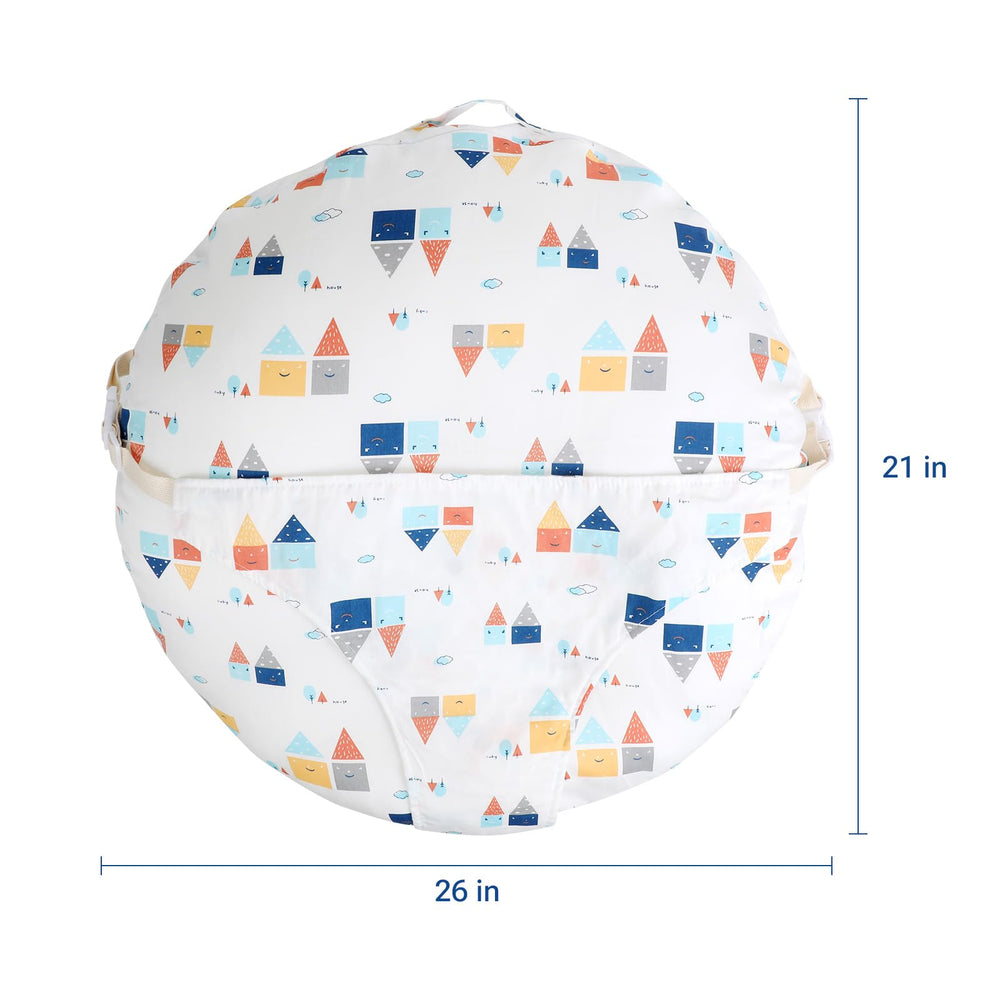 Misounda inner sponge core pillow providing stable supportive posture