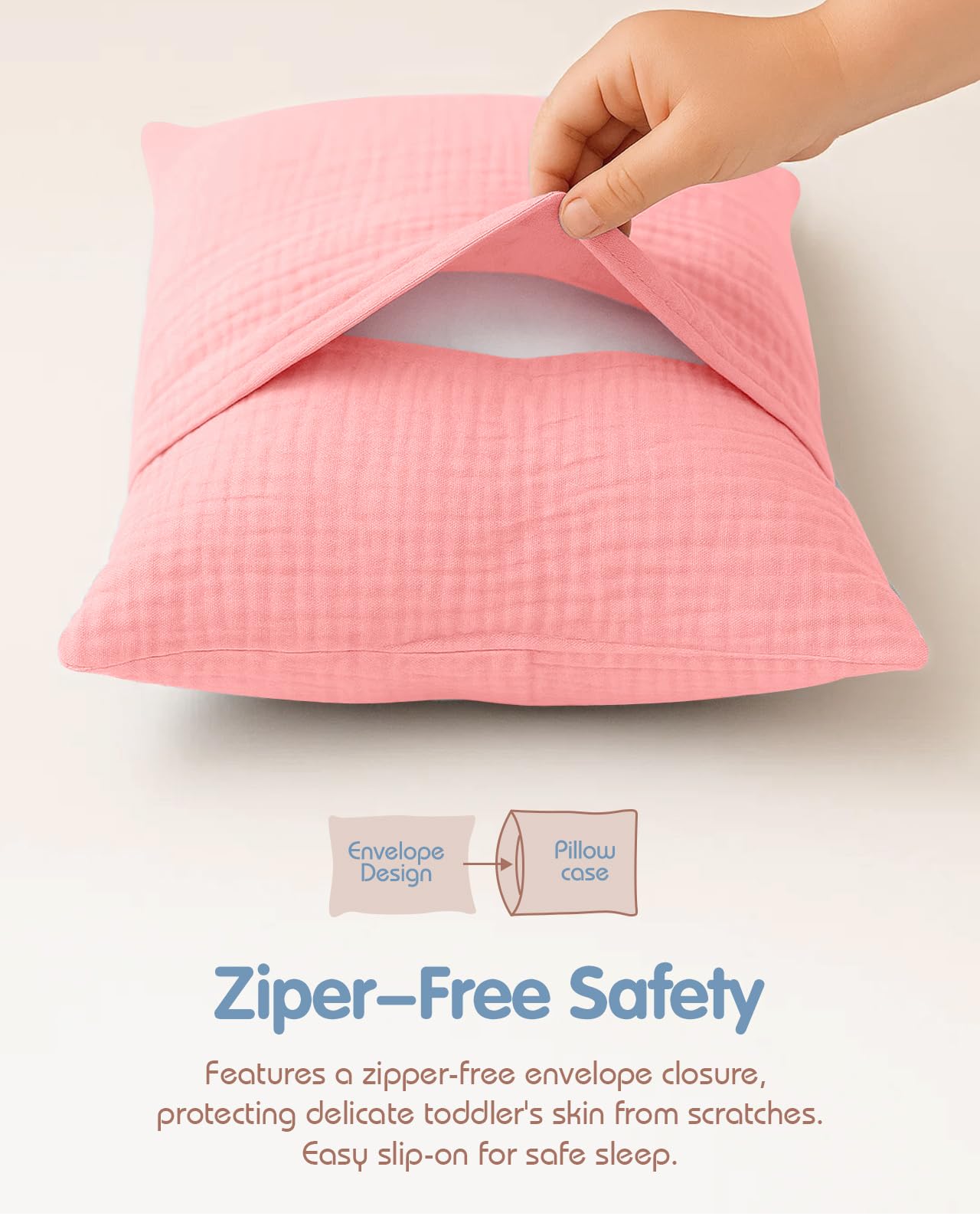 Miss Adola 13x18 toddler pillowcase suitable for crib and travel