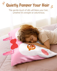 Miss Adola kawaii cartoon pattern pillowcase adds playful style for kids.