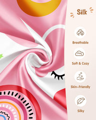 Hidden zipper on Miss Adola pillowcase for easy cleaning