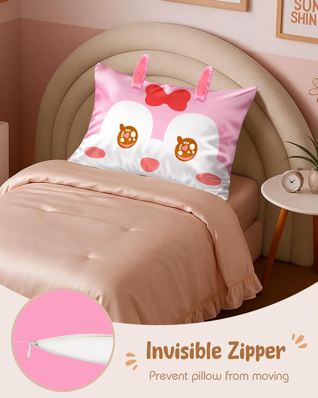 Miss Adola travel-friendly pillowcase keeps kids comfy on trips.