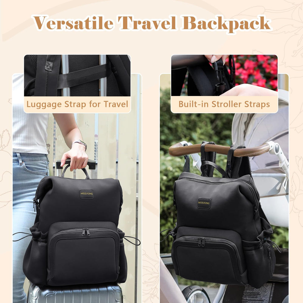 Miss Fong diaper bag changing pad provides soft on-the-go comfort