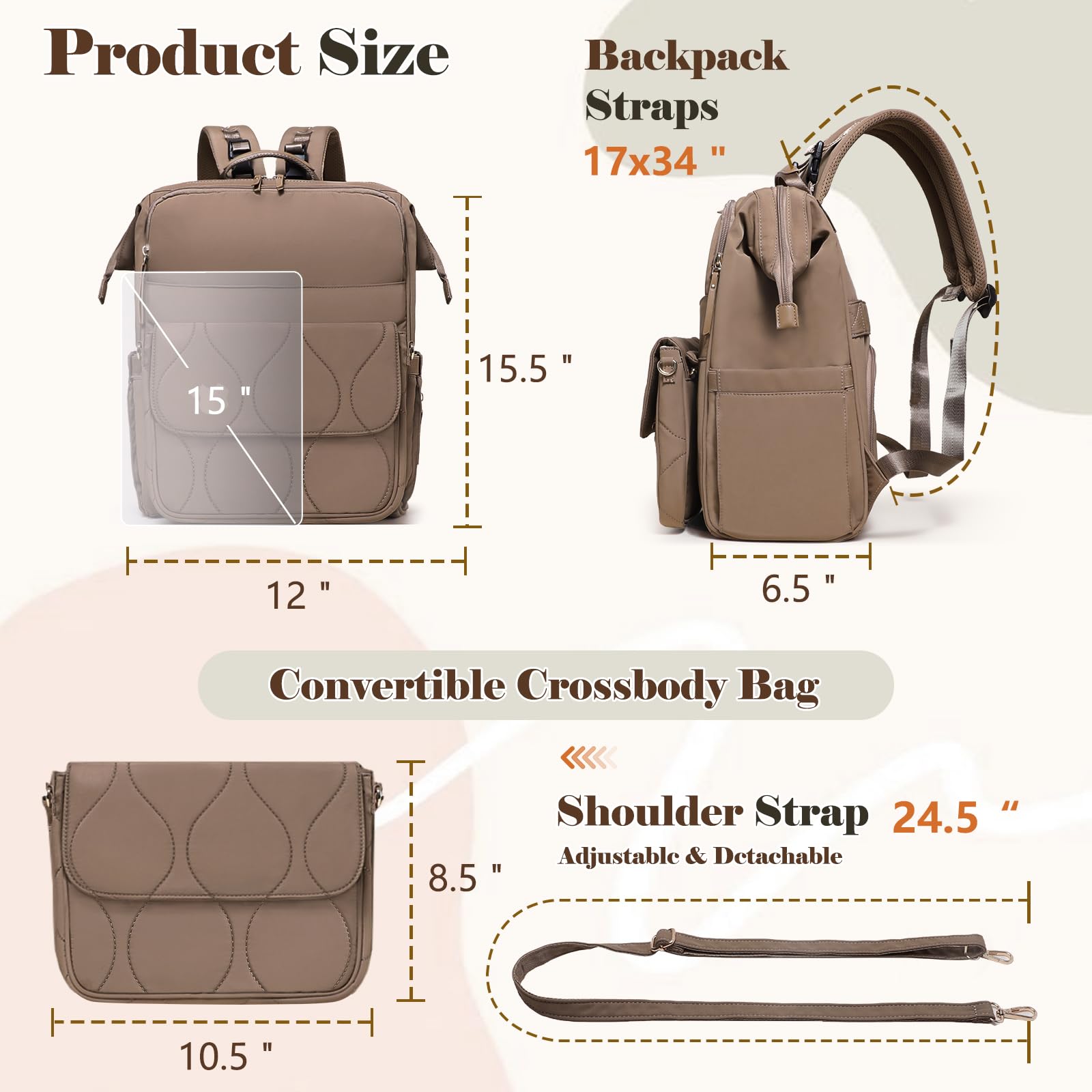 Miss Fong front pockets for small-item organization