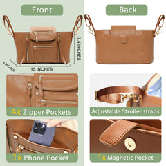 Miss Fong gold hardware detail adds a luxurious touch