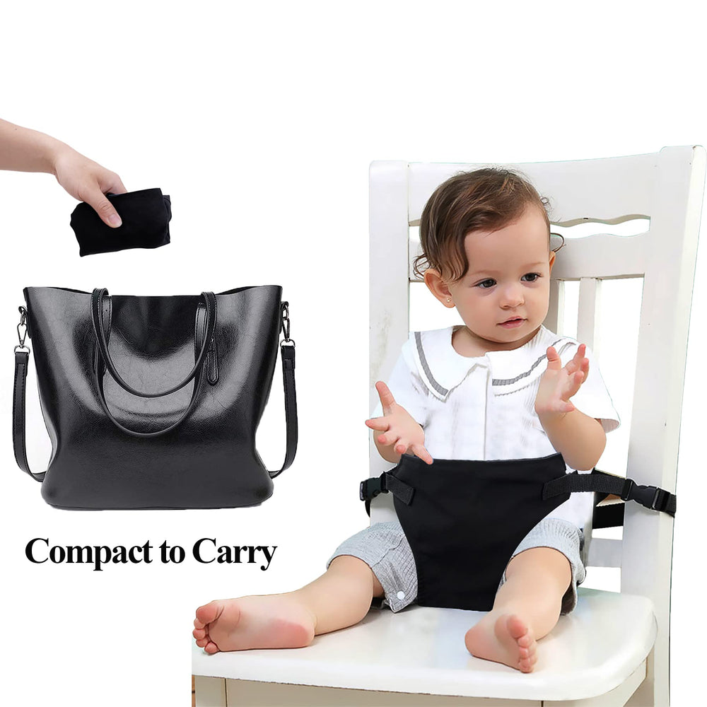 MISSEIAR foldable toddler belt compact for travel and easy storage.