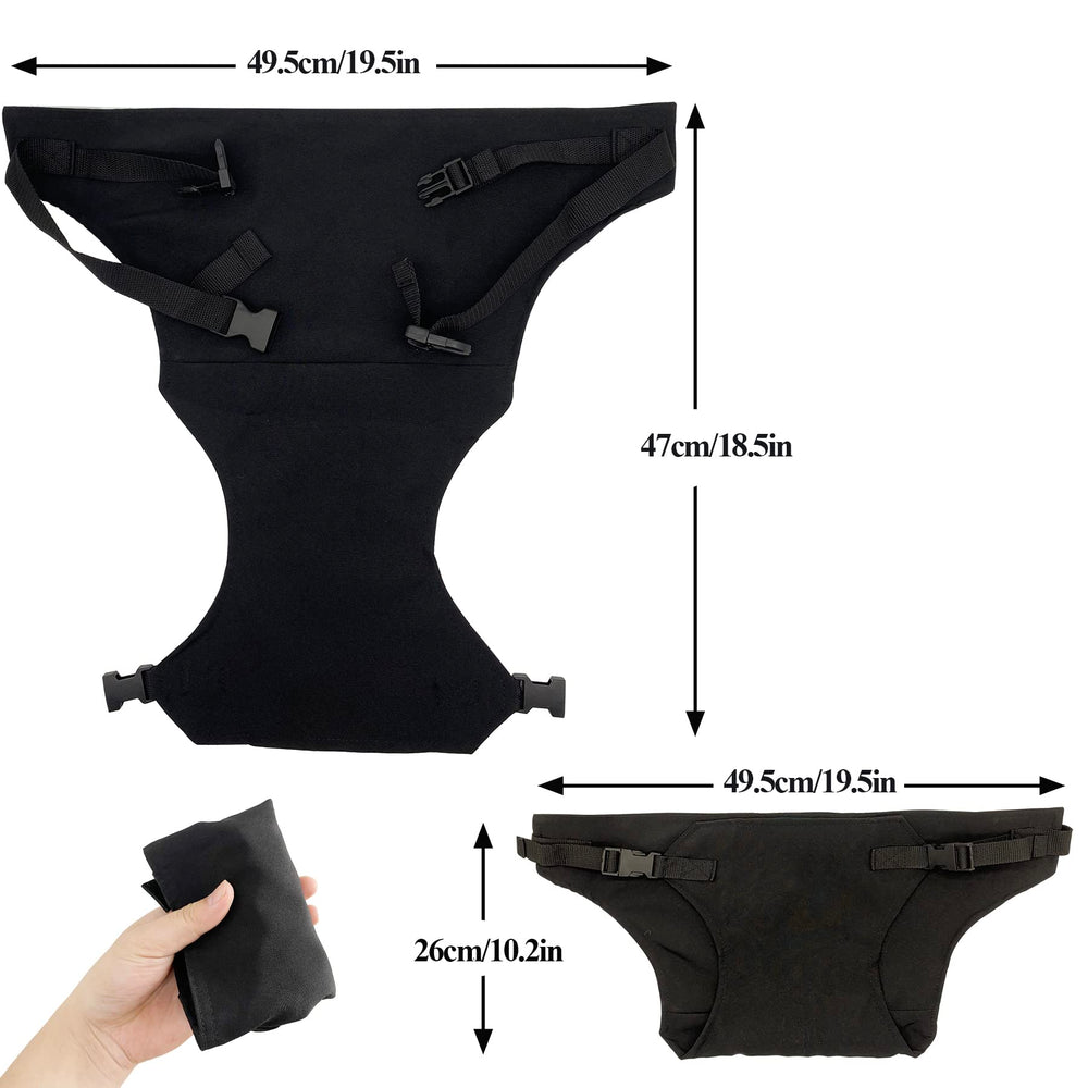 MISSEIAR machine-washable feeding belt for quick cleanup after meals.