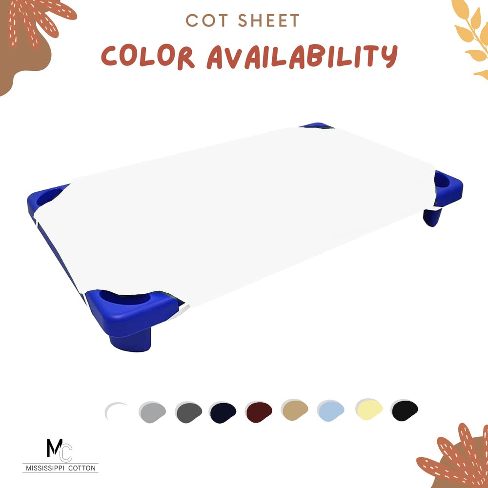 Mississippi Cotton durable, machine washable nap mat covers withstand daily use