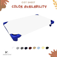 Mississippi Cotton durable, machine washable nap mat covers withstand daily use