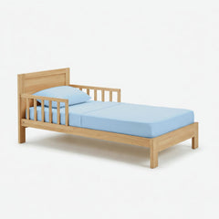 Mississippi Cotton fitted sheet fits standard crib mattresses snugly for secure sleep.