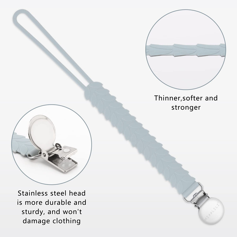 MISSLILI teether is dishwasher-safe for quick cleanup after feeding.