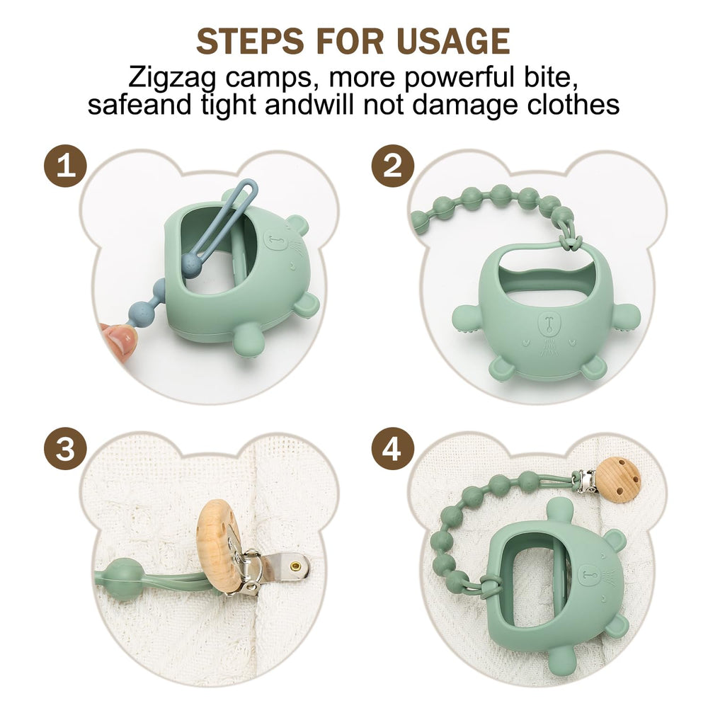 MISSLILI pacifier clip warranty support offers peace of mind