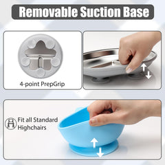 MISSLILI removable silicone suction cups for flexible use