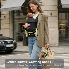 MISSWISDOM quick-wear guide helps parents start carrying in minutes.