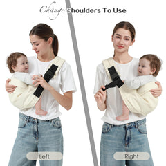 MISSWISDOM calming wrap around newborn offers secure, soothing comfort.
