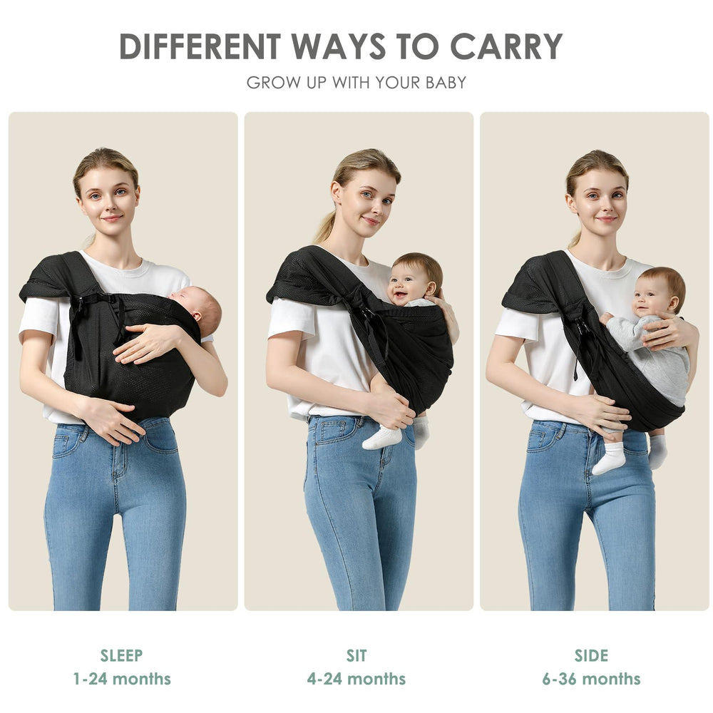 MISSWISDOM wide shoulder strap reduces pressure on shoulders and neck.
