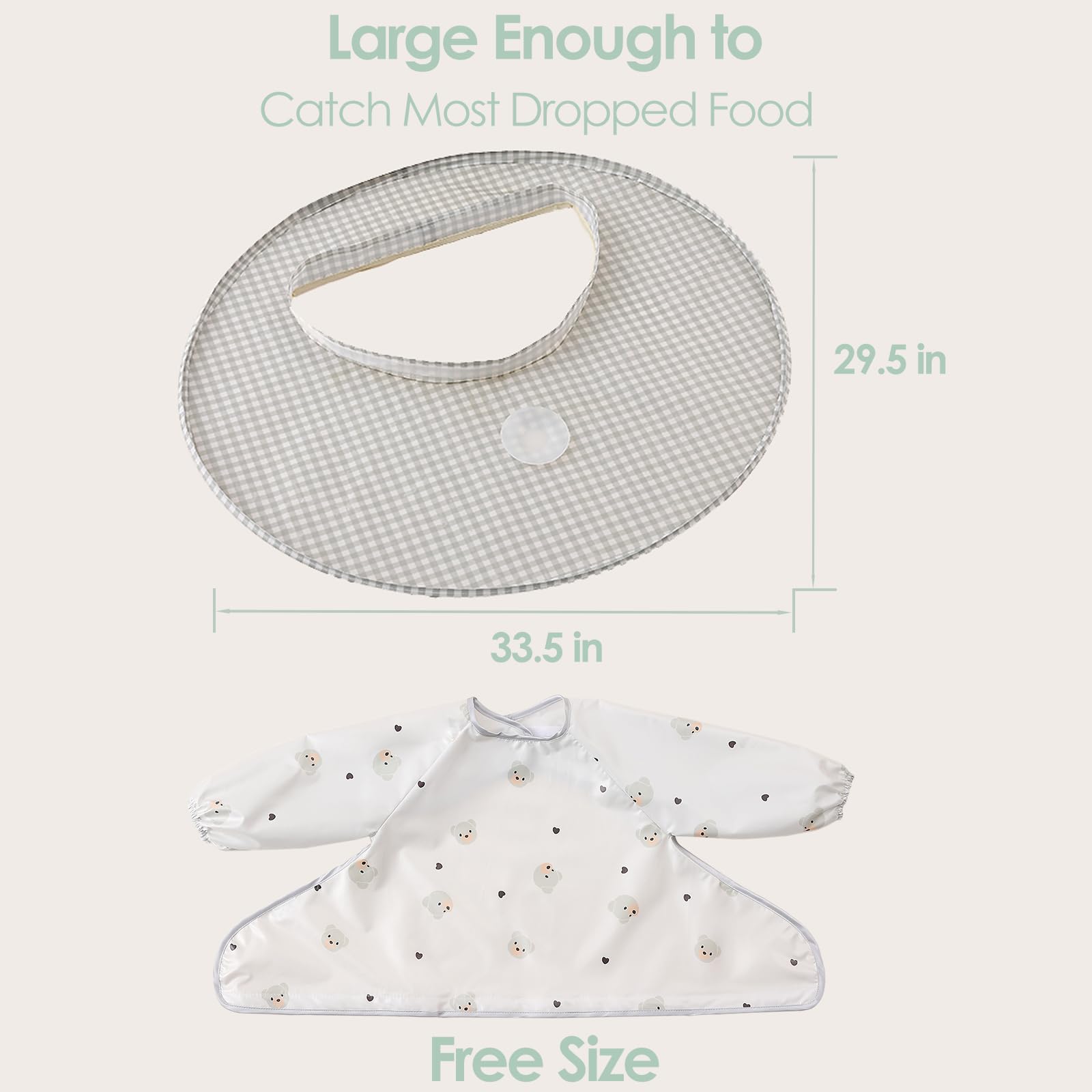 MITCHENIFY easy-clean materials simplify post-meal wipe-downs
