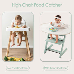 MITCHENIFY waterproof long sleeve bib protecting baby clothes during meals