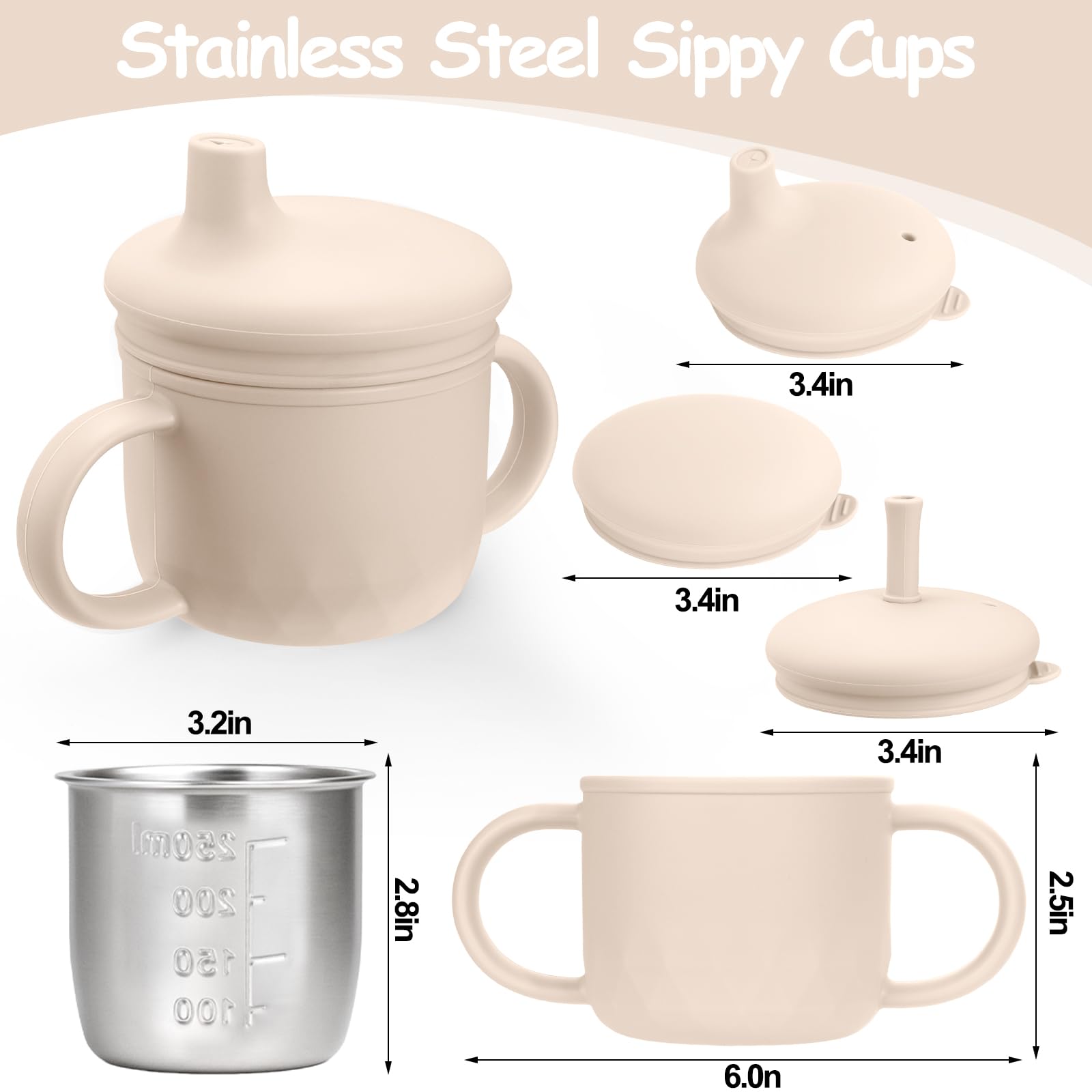 Mity rain 8oz capacity cup reduces refills during outings