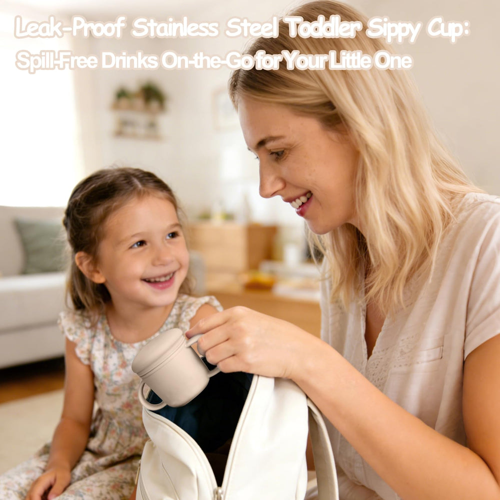 Mity rain open-training lid supports independent drinking at home