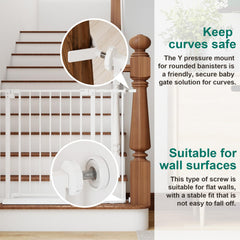Miumoon gate auto-close and hold-open for hands-free convenience