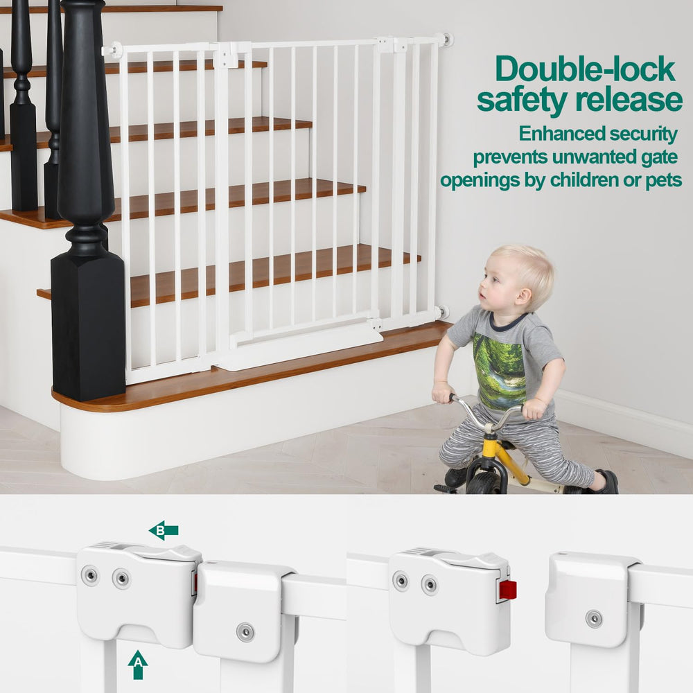 Miumoon double-lock safety system keeps children and pets secure