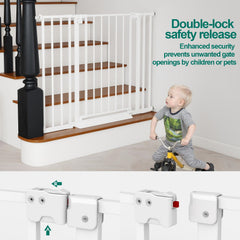 Miumoon double-lock safety system keeps children and pets secure