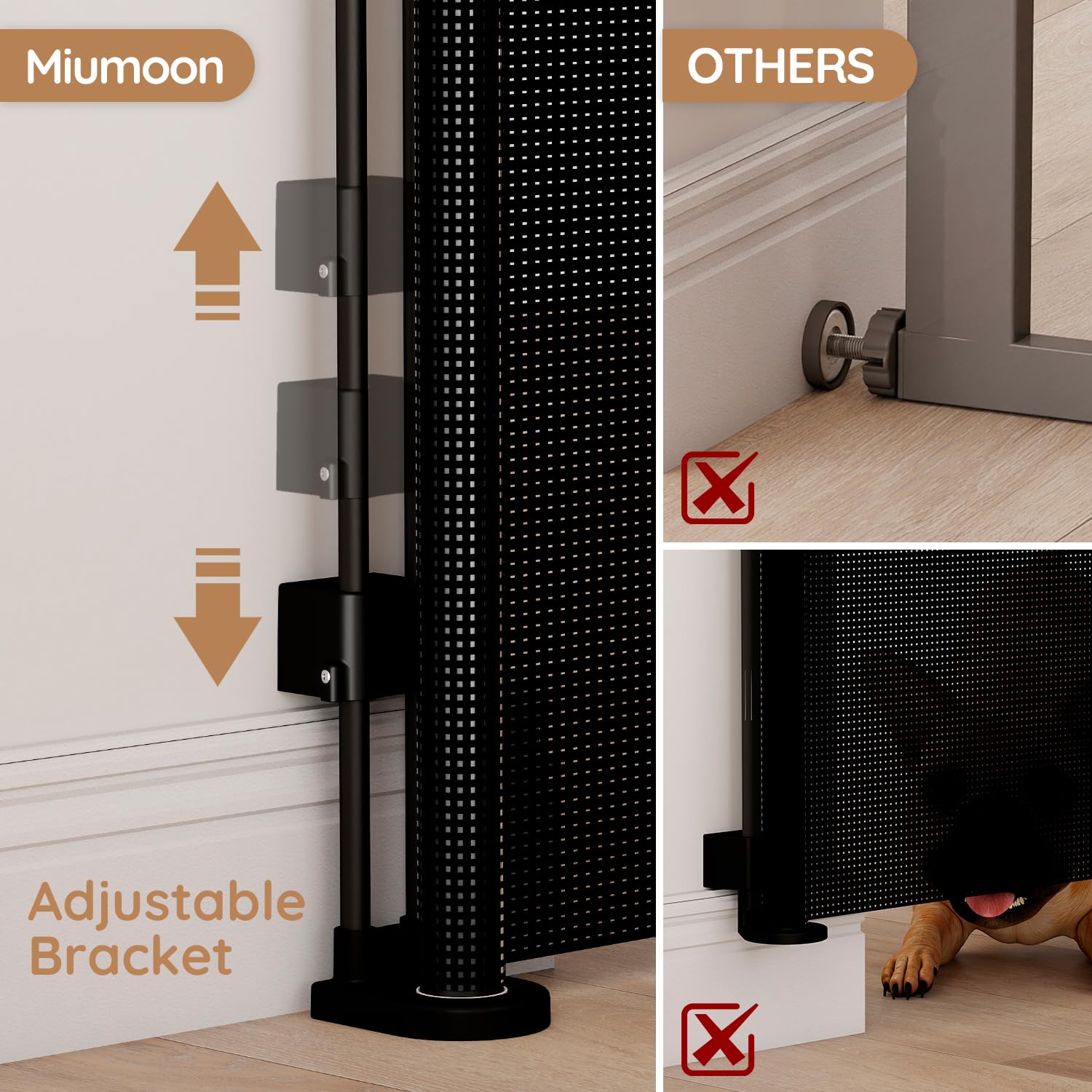 Miumoon durable materials gate built for daily use