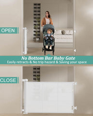 Miumoon gate double-lock mechanism enables one-handed operation.