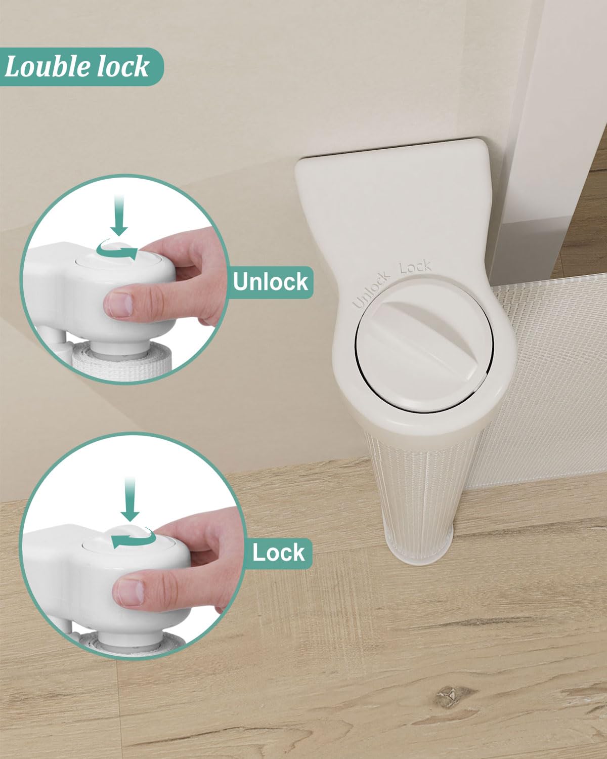 Miumoon gate installation kit included for quick setup.