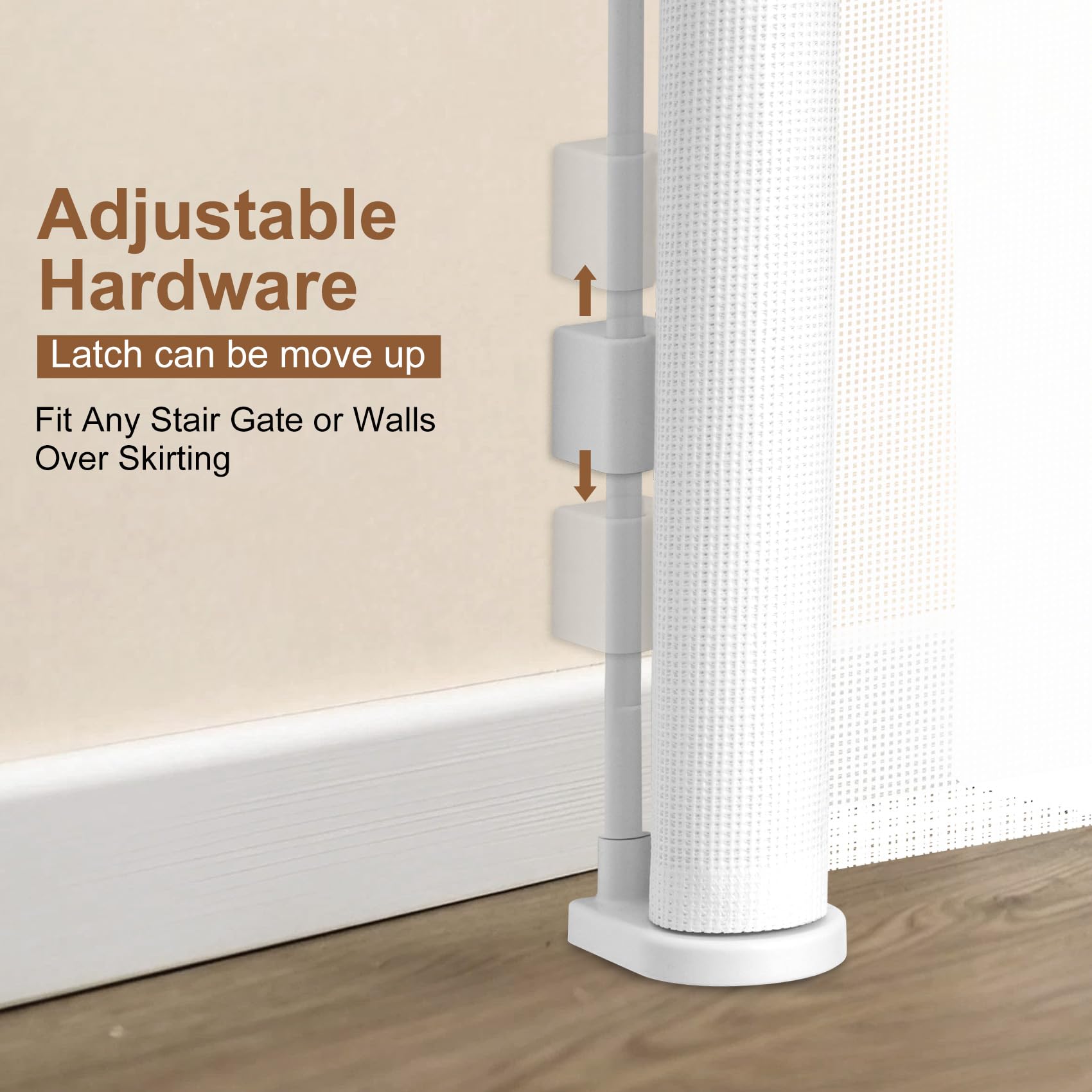 Miumoon installation hardware kit simplifies mounting on stairs or doorways