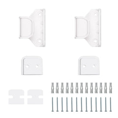 Miumoon retractable baby gate replacement parts for large sizes 120-150-200, easy DIY repair and secure extensions.