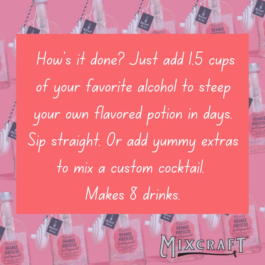 MixCraft flavor pouch closeup highlighting natural fruit flavors for cocktails
