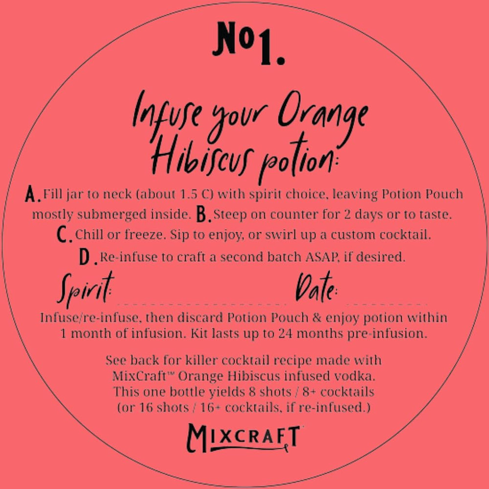 MixCraft orange hibiscus closeup showing aroma and color