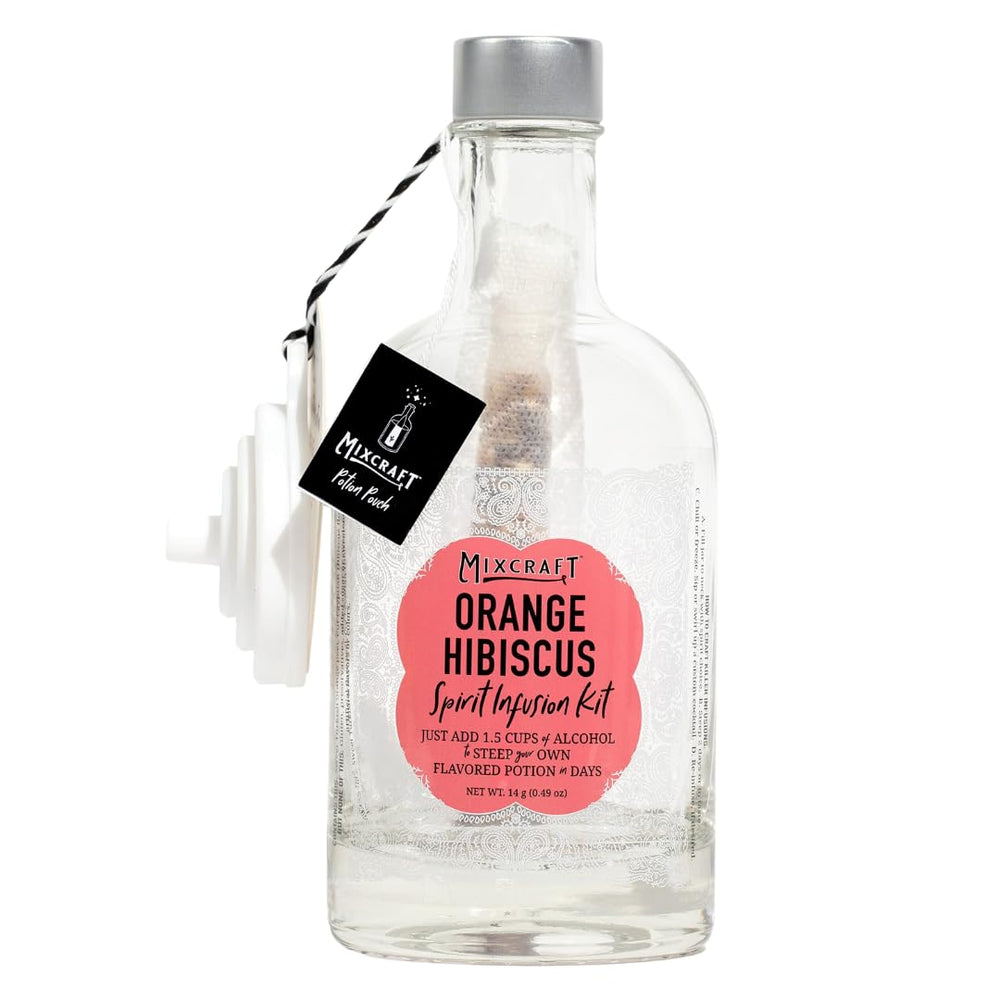 MixCraft Spirit Infusion Kit bottle setup with easy pouring and clean infusion