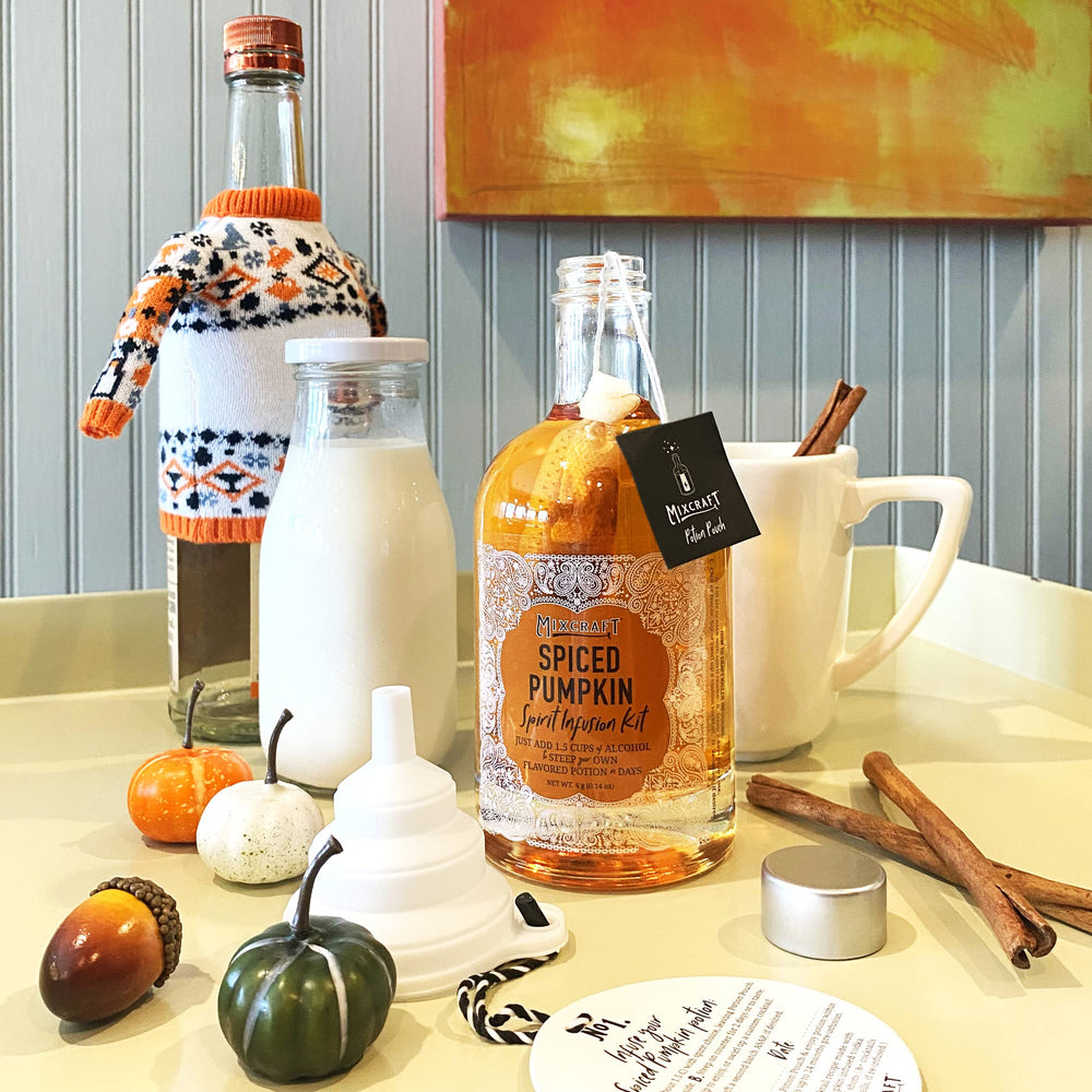 Spiced pumpkin flavor enriches cocktails and mocktails