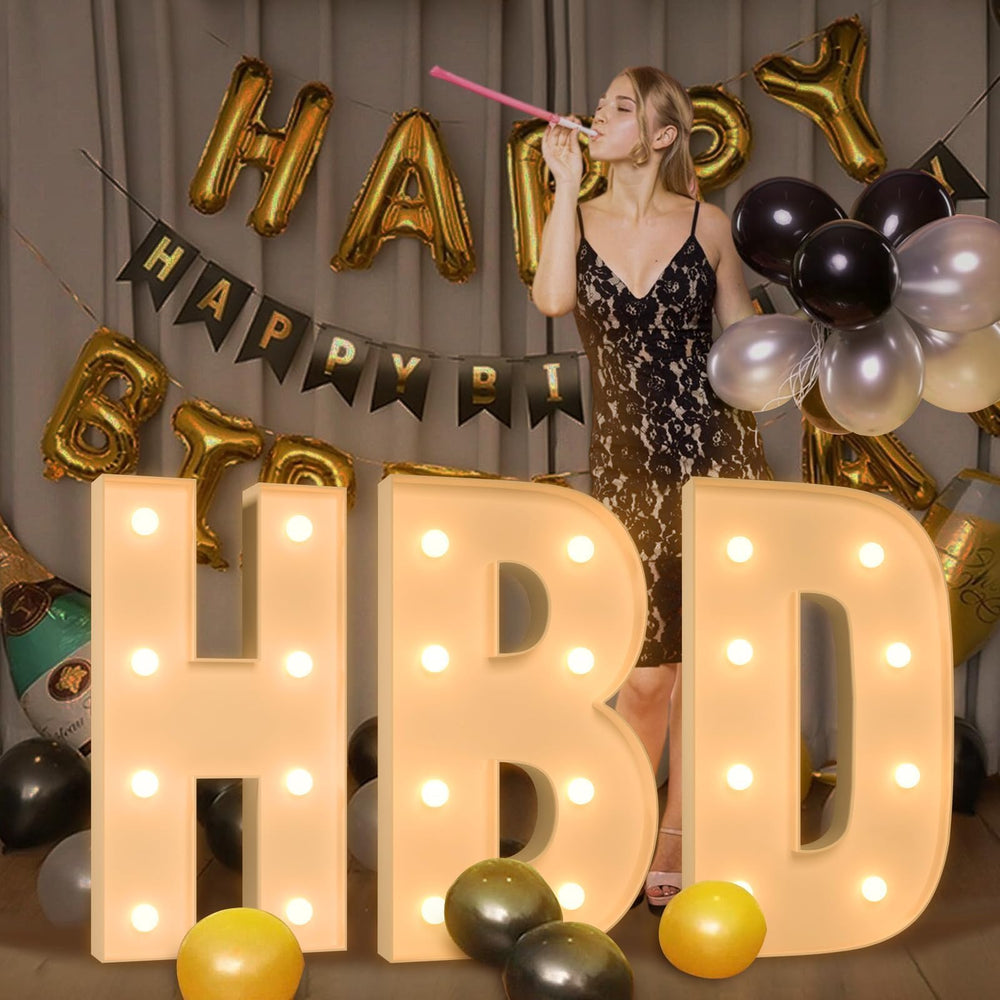 Mixifox 3FT marquee letters C DIY-friendly kit for quick assembly.