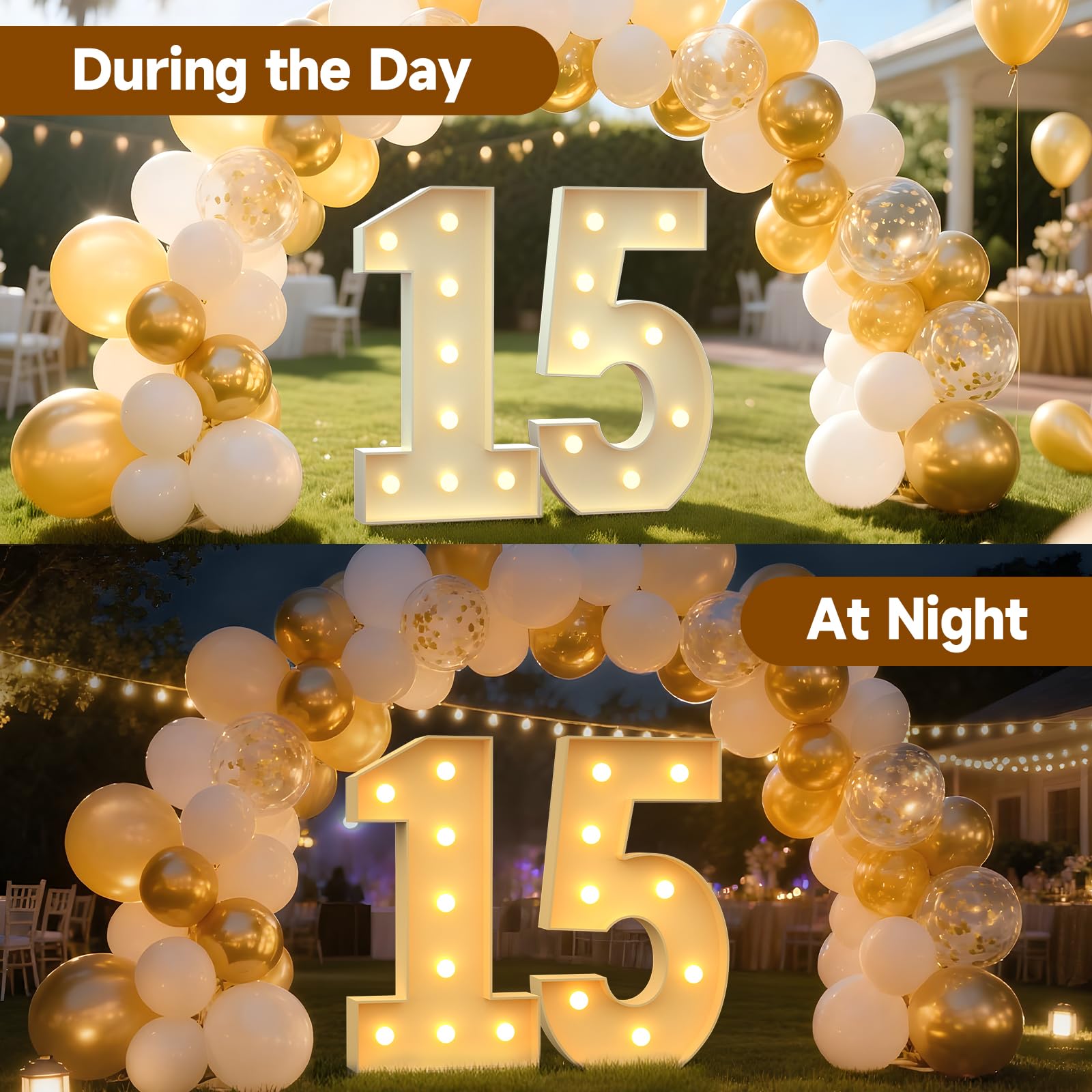 Easy assembly guide for Mixifox 3ft marquee 15